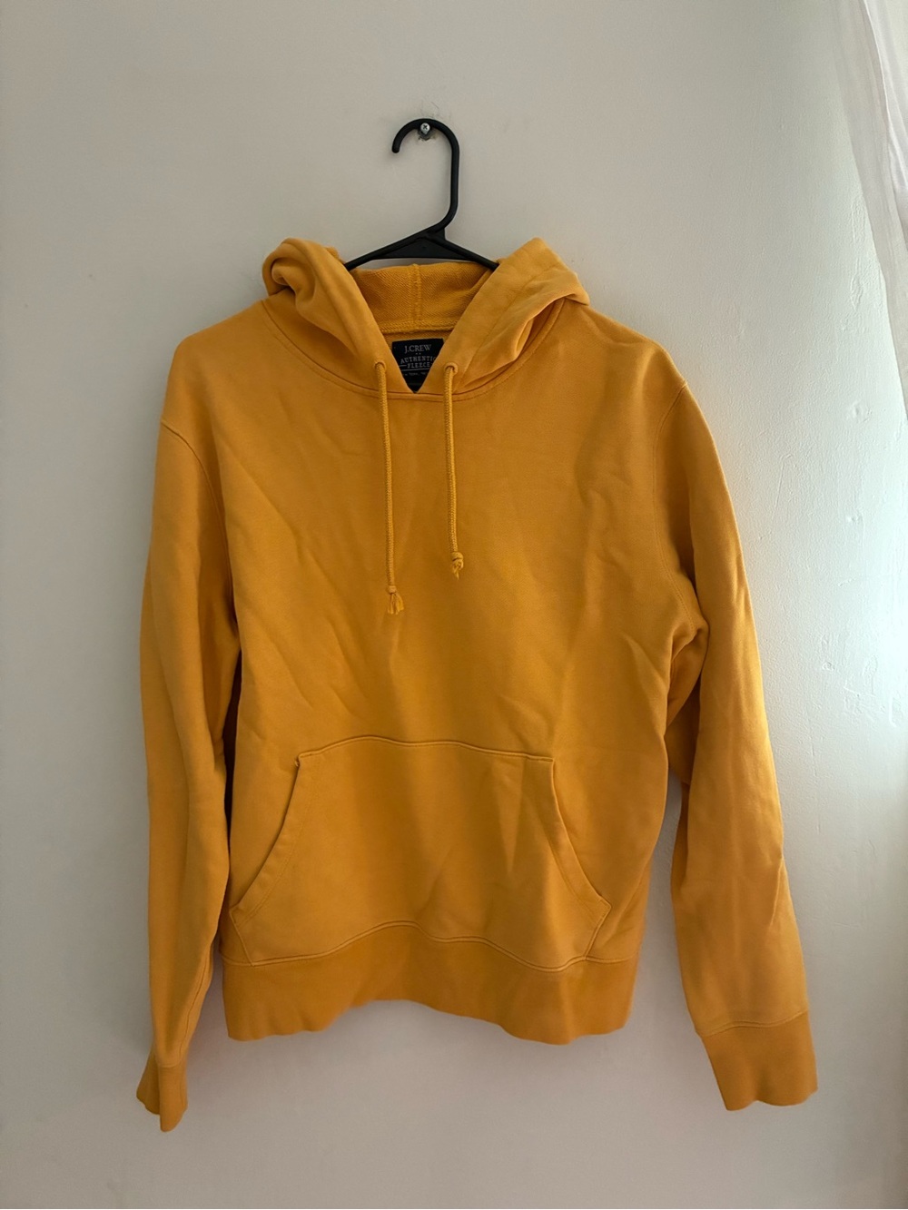 Yellow Hoodie Sweatshirt - J. Crew